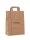 Paper carrier bags-brown | 32+17x27cm | 250 pcs / carton