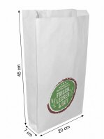 Bakery bags type 435 | 20+7x45cm | With neutral | Dr Krp...