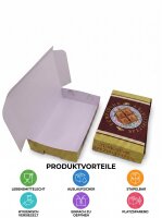Barquettes à baklava avec impression Baklava | 500 gr | 100 pièces / paquet