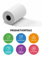 Thermal roll | 80 / 80 / 12 mm | 80 metres | 40 rolls /...