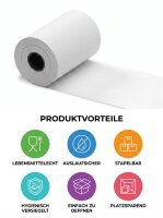 Thermal roll | 80 / 60 / 12 mm | 50 metres | 40 rolls /...