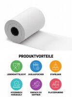 Thermal roll | 57 / 45 / 12 mm | 25 metres | 50 rolls /...