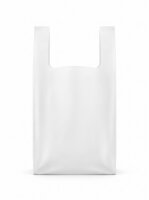 Sacs bretelles | Blanc | HDPE | En bloc | 30+18x55cm |...