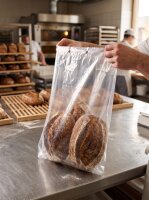 Brotbeutel | LDPE | lose | 26x63+4cm | Hochtransparent 10kg / Karton | (15x100)