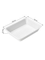 XPS Absorbierende Schaumschale A19A | weiß |...