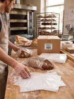 Sacs à pain LDPE | En vrac | 30x56 +4cm | Haute transparence 10kg / carton (14x100)