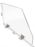 Cloison en plexiglas | 80x35cm | Épaisseur de...
