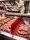 Plastic T-divider | Red | 80x12,5cm