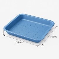 XPS Absorbierende Schaumschale A15 | blau | 218x178x24mm...