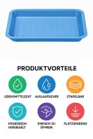 XPS Absorbierende Schaumschale A15 | blau | 218x178x24mm...