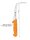 WOLFCUT | Ausbeinmesser | 15cm | gebogen steife Klinge Gold