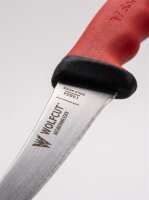 WOLFCUT | سكين تشفية العظم | 13cm | منحنية شفرة صلبة سلسلة Gold