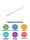 Bamboo flag skewers | 25cm | Packing unit 50 pcs | Master carton 5000 pcs
