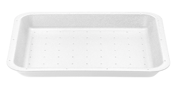 XPS Absorbierende Schaumschale A15 | weiß | 218x178x24mm | 1080 Stück/Sack