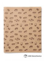 Inpakpapier | 40g / m2 | 35x45cm | Bruin | 900 stuks |...