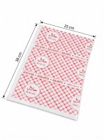 Folyolu taze ambalaj kağıdı | 1/8 tabaka | 38x25cm |...