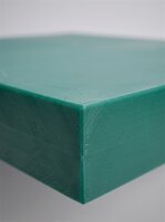 Plan de travail en polyéthylène | 50x35x4cm | Vert