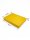 Polyethylene plastic worktop | 50x35x4cm | Yellow
