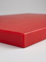 Polyethylen Arbeitsplatte aus Kunststoff | 150x60x4cm | rot