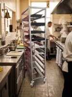 Container trolley 175x83x36cm | 10 compartments