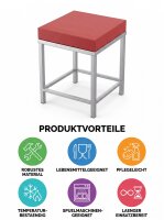 Polyethylen Hackblock | 60x60x90cm