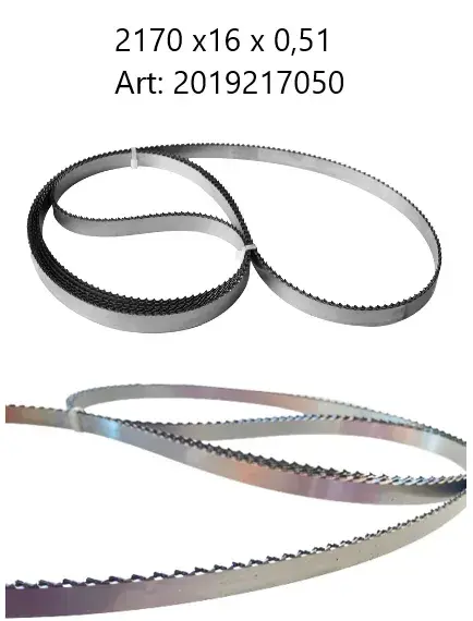 WOLFCUT band saw blade Premium | 2170x16x0,51mm / 4TPI