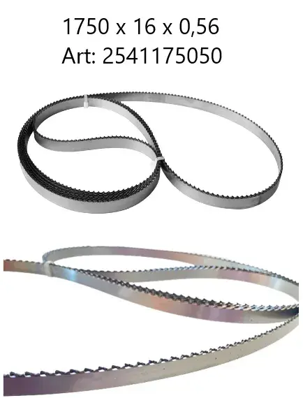 WOLFCUT Bandsägeblatt Premium | 1750x16x0,56mm / 4TPI