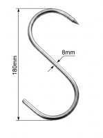 S-Haken | 180x8 mm