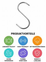 S-hook | 180x8 mm