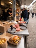 WOLFCUT | Hamburgerpresse aus Aluminium | 11,5cm | Durchmesser