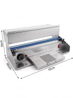 Elektrische Stretchfolie-Maschine / Folienabroller, 52 x 45 x 26 cm