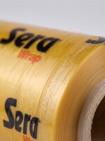 SERA C-Wrap Lebensmittel-Stretchfolie 8 µm, 45 cm x 1500 m – Frischhaltefolie Großrolle