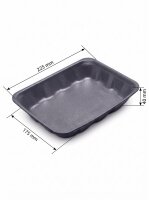 Tainer | S3-40 | Grau | XPS | Schale | 225x175x40mm | 480...