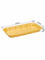 Tainer | 75-25 | Gelb | EPS | Schale | 270x135x25mm | 870...