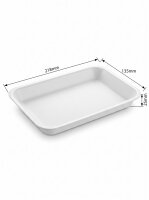 Tainer 73-25 | Weiß | EPS | Schale | 218x135x25mm |...