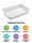 Tainer 73-25 | Blanc | EPS | Barquette | 218x135x25mm | 870 | pcs / paquet