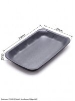 Tainer 73-25 | Grau | EPS | Schale | 218x135x25mm | 870 |...