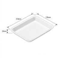 XPS Regular Schaumschale R15 | Weiß | 218x178x24mm...