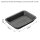 XPS Regular barquette en mousse R9 | Noir | 180x135x25mm | 1320 pièces/sac