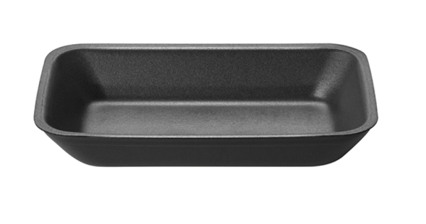 XPS Regular barquette en mousse R8 | Noir,225x135x36 | 600 pièces/sac