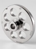 WOLFCUT | Fleischwolfscheiben Edelstahl für 22er | mit Nabe | 1 Nut | langlabeig | 18mm