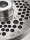 WOLFCUT | Stainless steel meat grinder plates for size 22 | with hub | 1 keyway | durable | 4,5mm