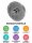 WOLFCUT | Stainless steel meat grinder plates for size 22 | with hub | 1 keyway | durable | 3,5mm
