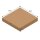 Pizza box | Brown | 50x50x5cm | 50 pcs / pack