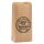 Sachets boulangerie à soufflets Balkan | 14,5+7x28cm | Marron | Enfilés 1000 pièces / paquet