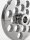 WOLFCUT | Stainless steel meat grinder plates for size 32 | with hub | 1 keyway | durable | 16mm