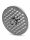 WOLFCUT | Stainless steel meat grinder plates for size 32 | with hub | 1 keyway | durable | 8mm