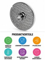 WOLFCUT | Grilles de hachoir en inox pour taille 32 |...