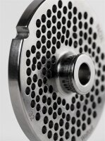 WOLFCUT | Grilles de hachoir en inox pour taille 32 | avec moyeu | 1 encoche | longue durée de vie | 5mm