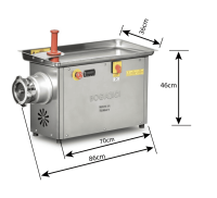Bogazici Model BPKM32S-Edelstahl Fleischwolf mit...